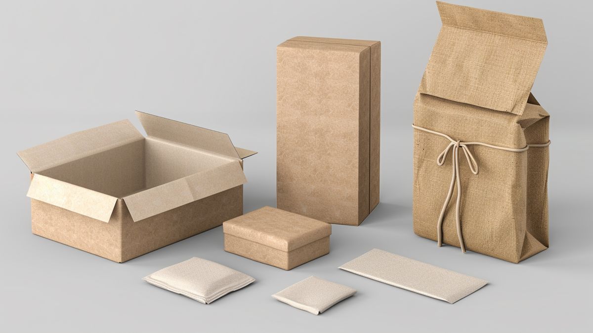 Embalagens de papel: segurança para os alimentos congelados Embalagens de papel expostas como materiais altamente resistentes para preservar alimentos congelados